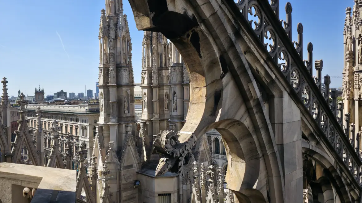 Duomo di Milano’s (Milan Cathedral) rooftop, Milan, Italy