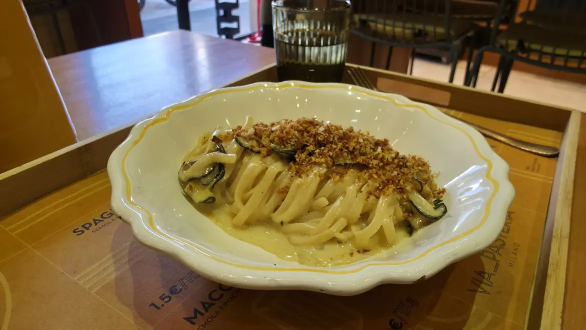 Linguini Nerano, Via Pasteria Milano, Milan, Italy