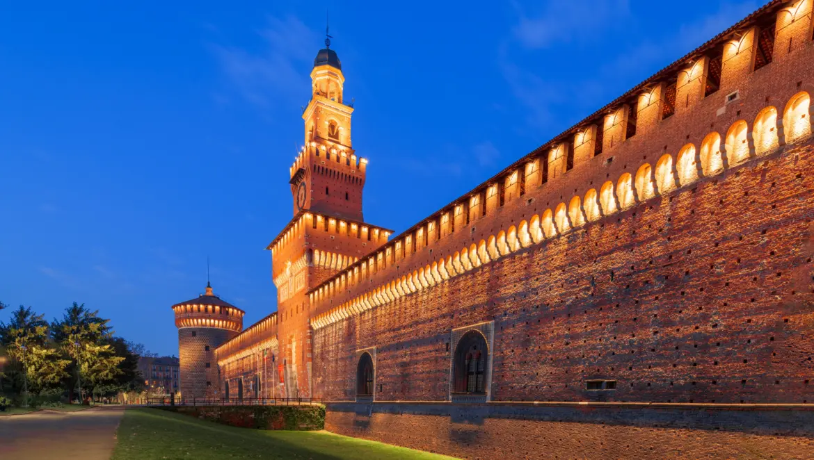 Sforza Castle, Milan, Italy