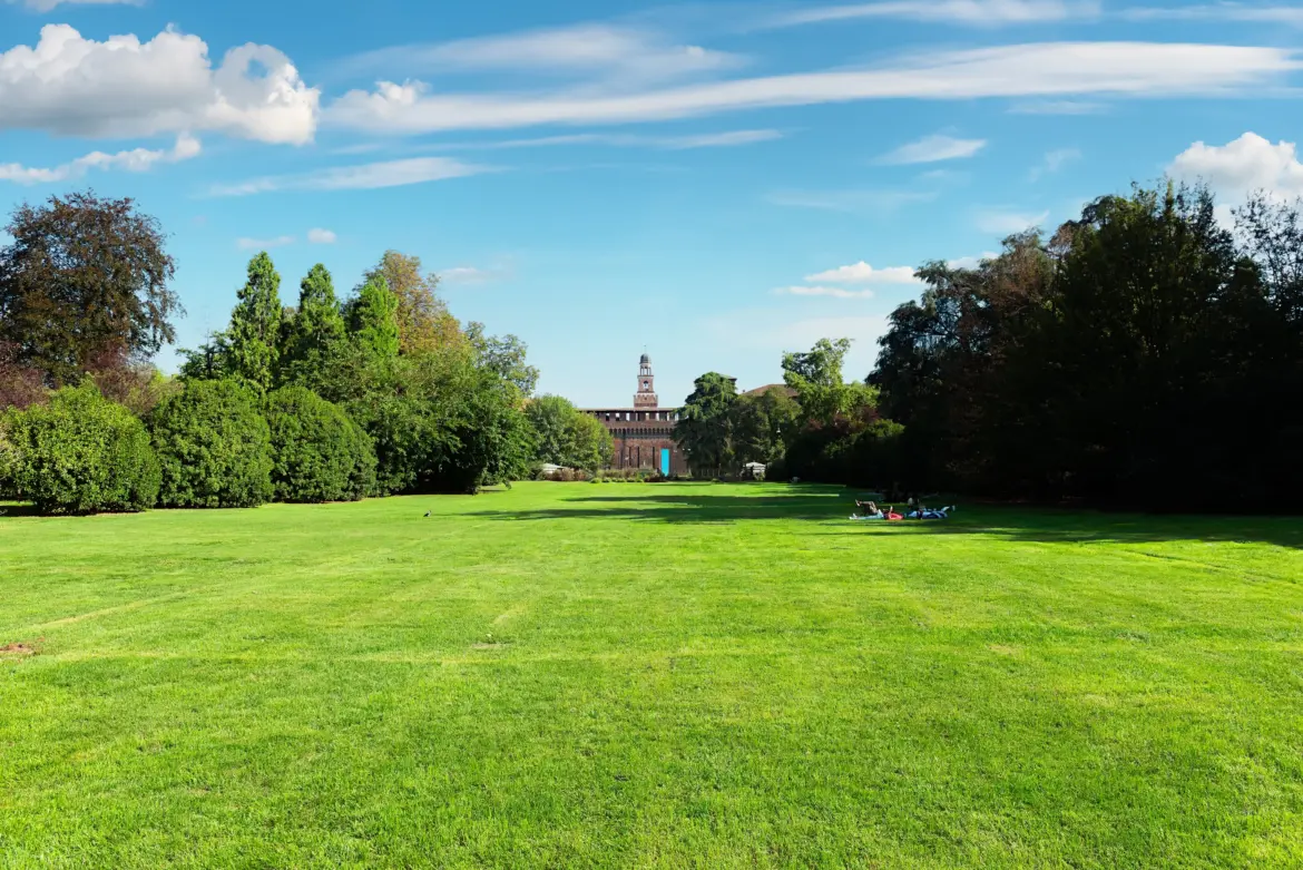 Parco Sempione (Simplon Park), Milan, Italy
