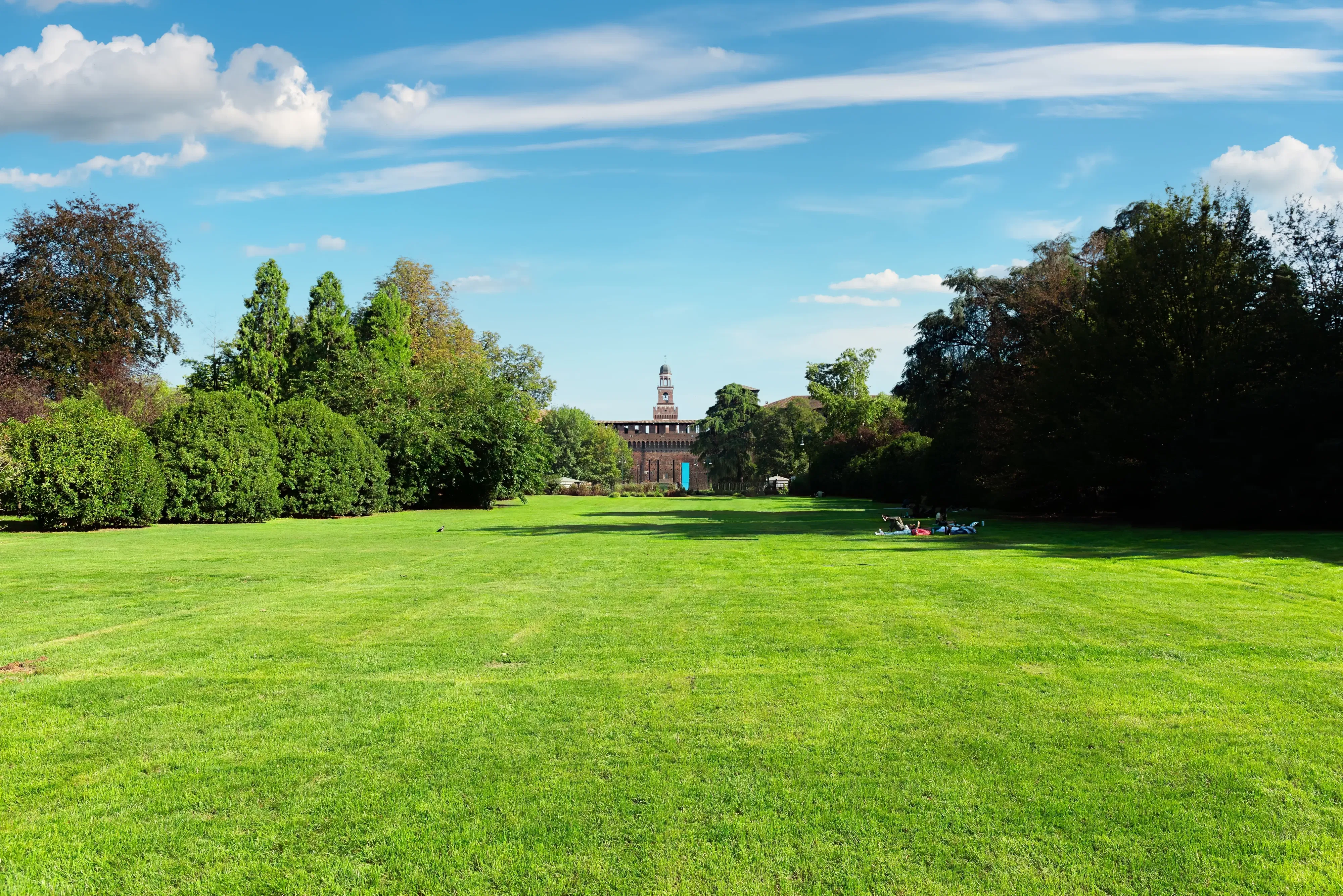 Parco Sempione (Simplon Park), Milan, Italy