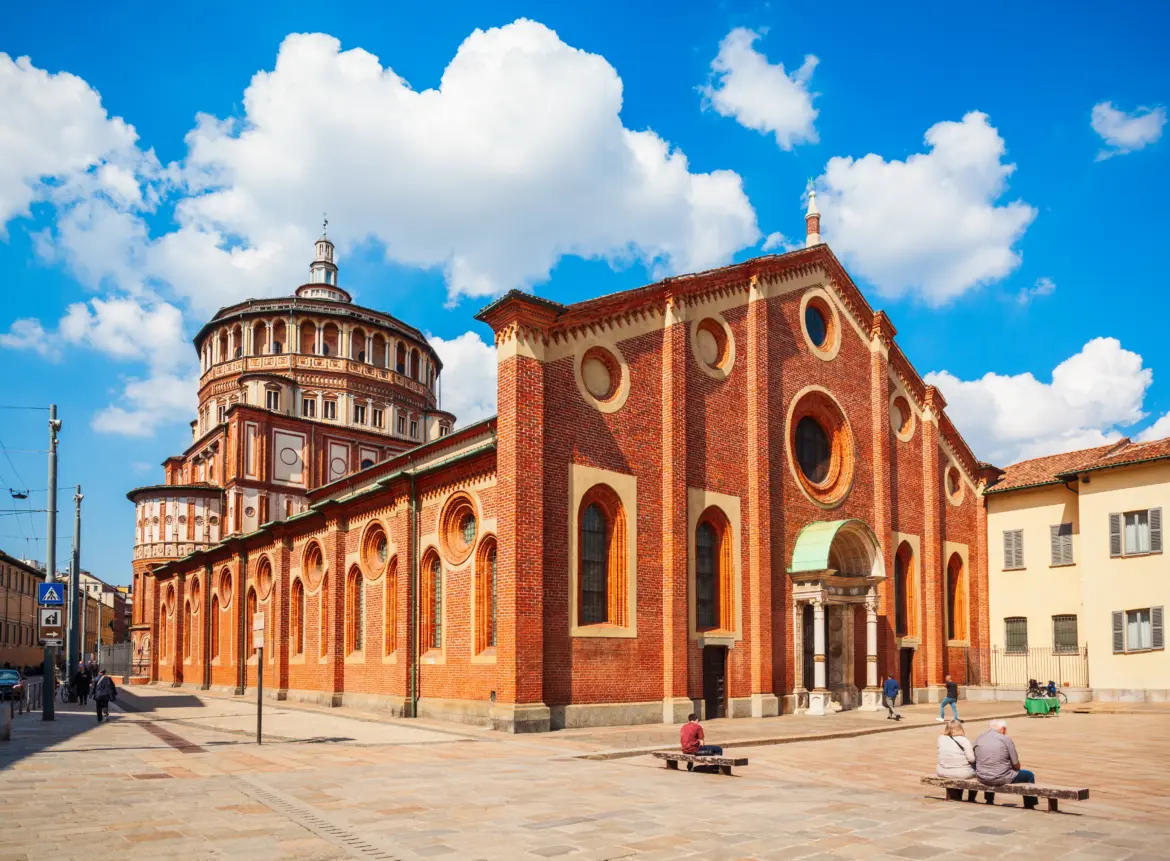 Santa Maria delle Grazie, the convent that houses Leonardo da Vinci’s The Last Supper