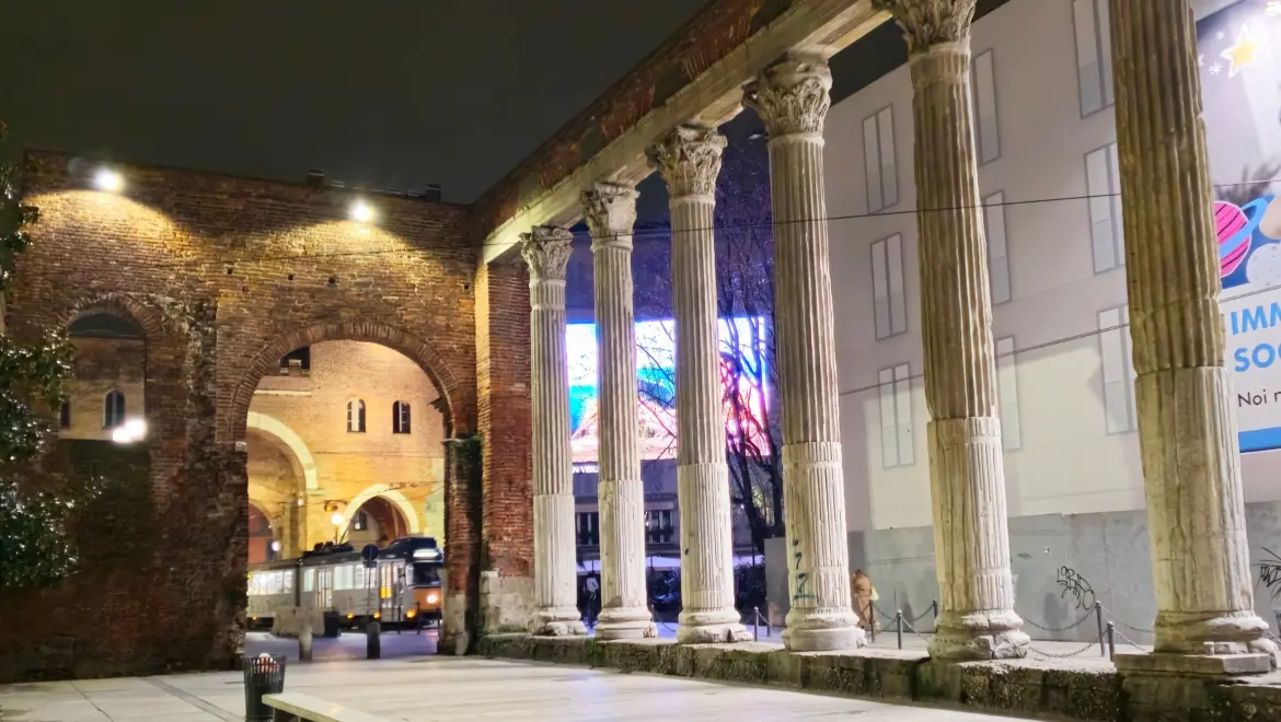 Colonne di San Lorenzo, Milan, Italy