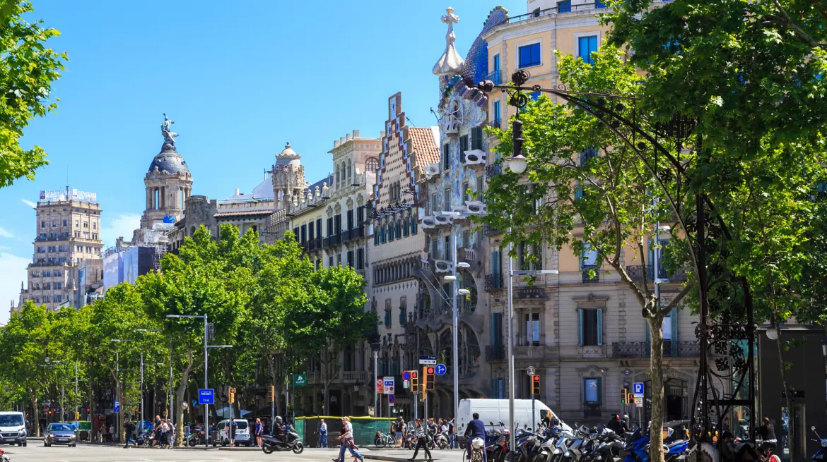 Block of Discord, Passeig de Gràcia, Barcelona, Spain
