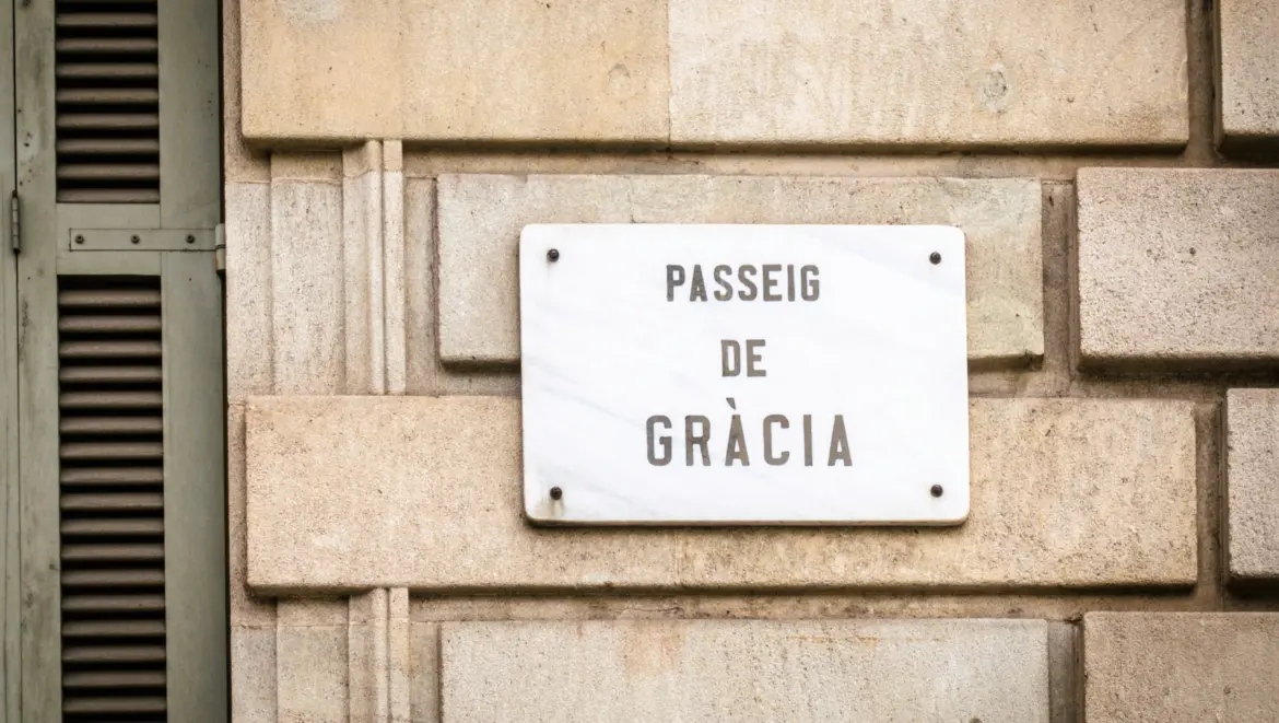 Passeig de Gràcia, Barcelona, Spain