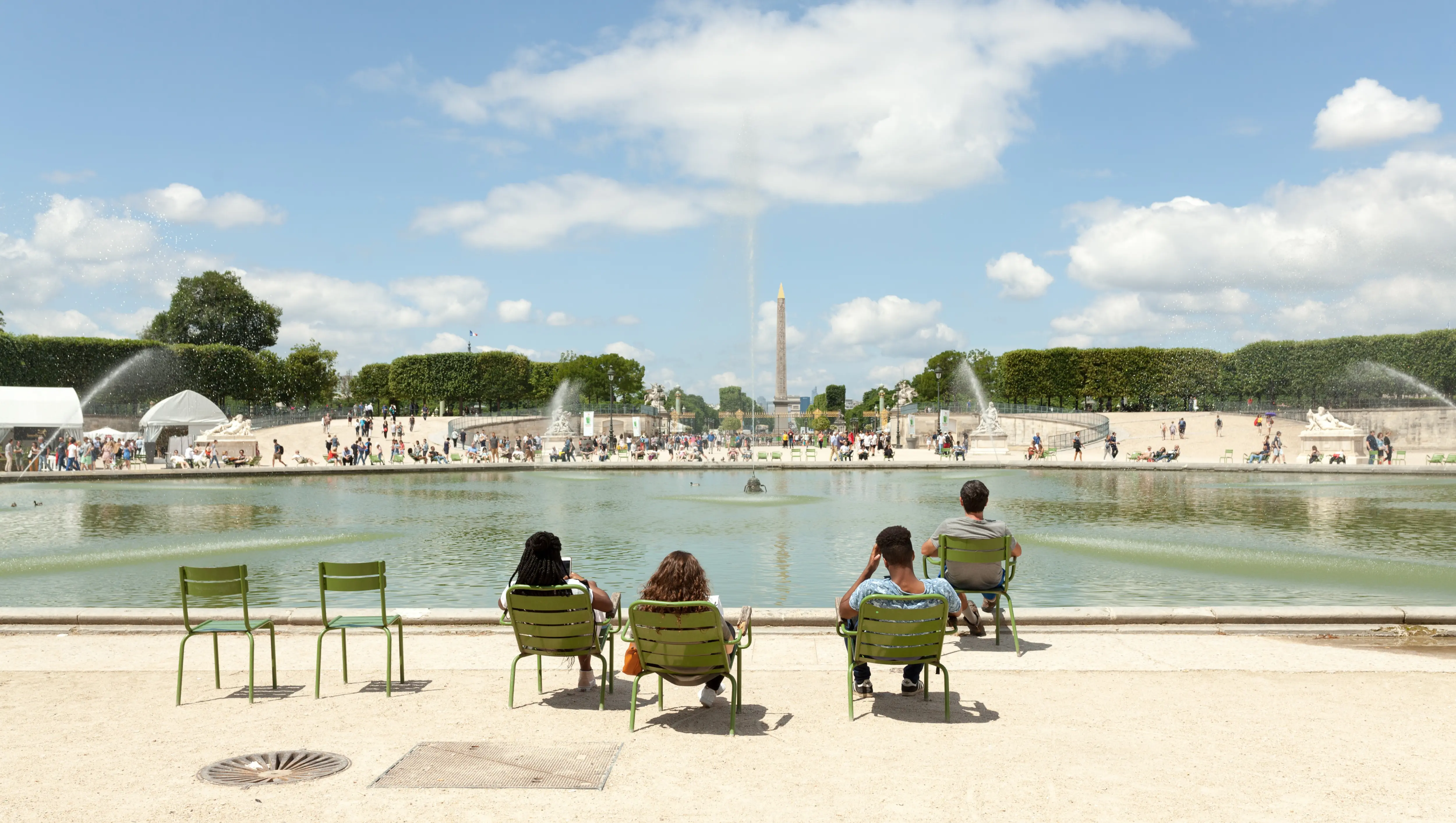 Tuileries Gardens, Paris, France