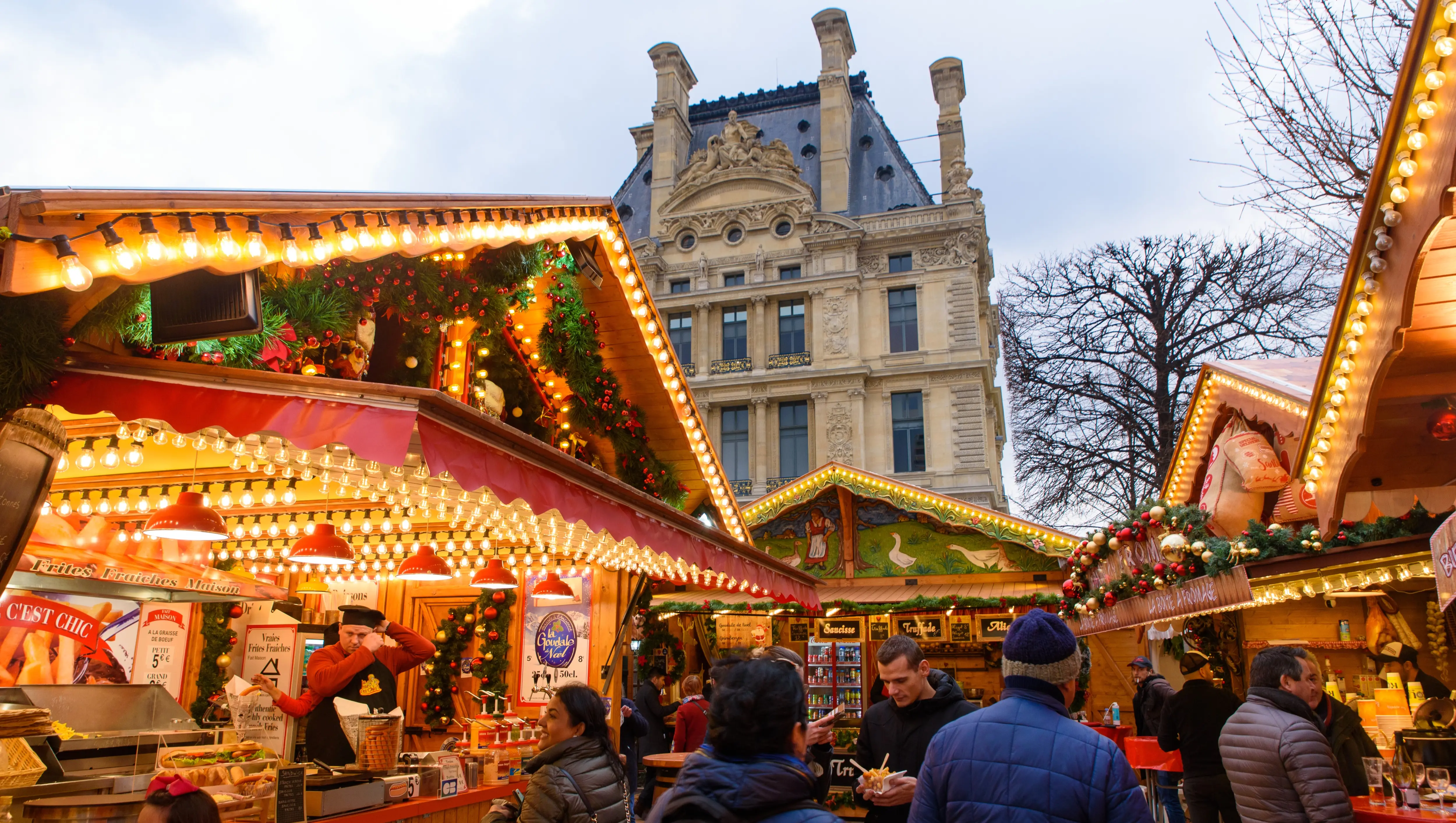 Tuileries Garden Christmas Market, Paris, France