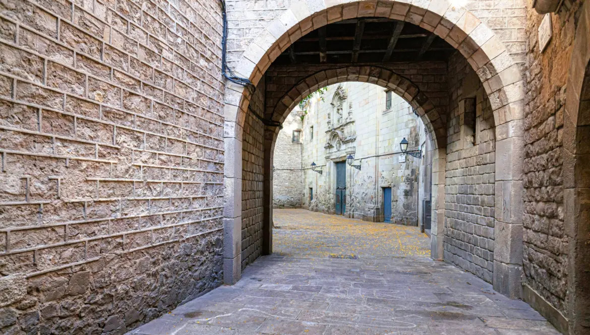 Plaça de Sant Felip Neri, Barcelona, Spain