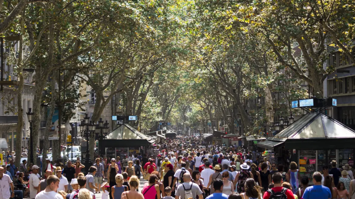 La Rambla, Barcelona, Spain