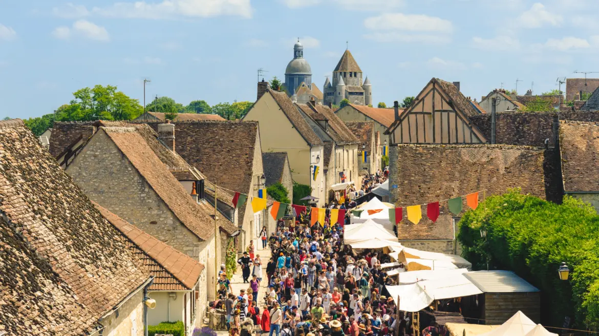 Festival in Provins, France