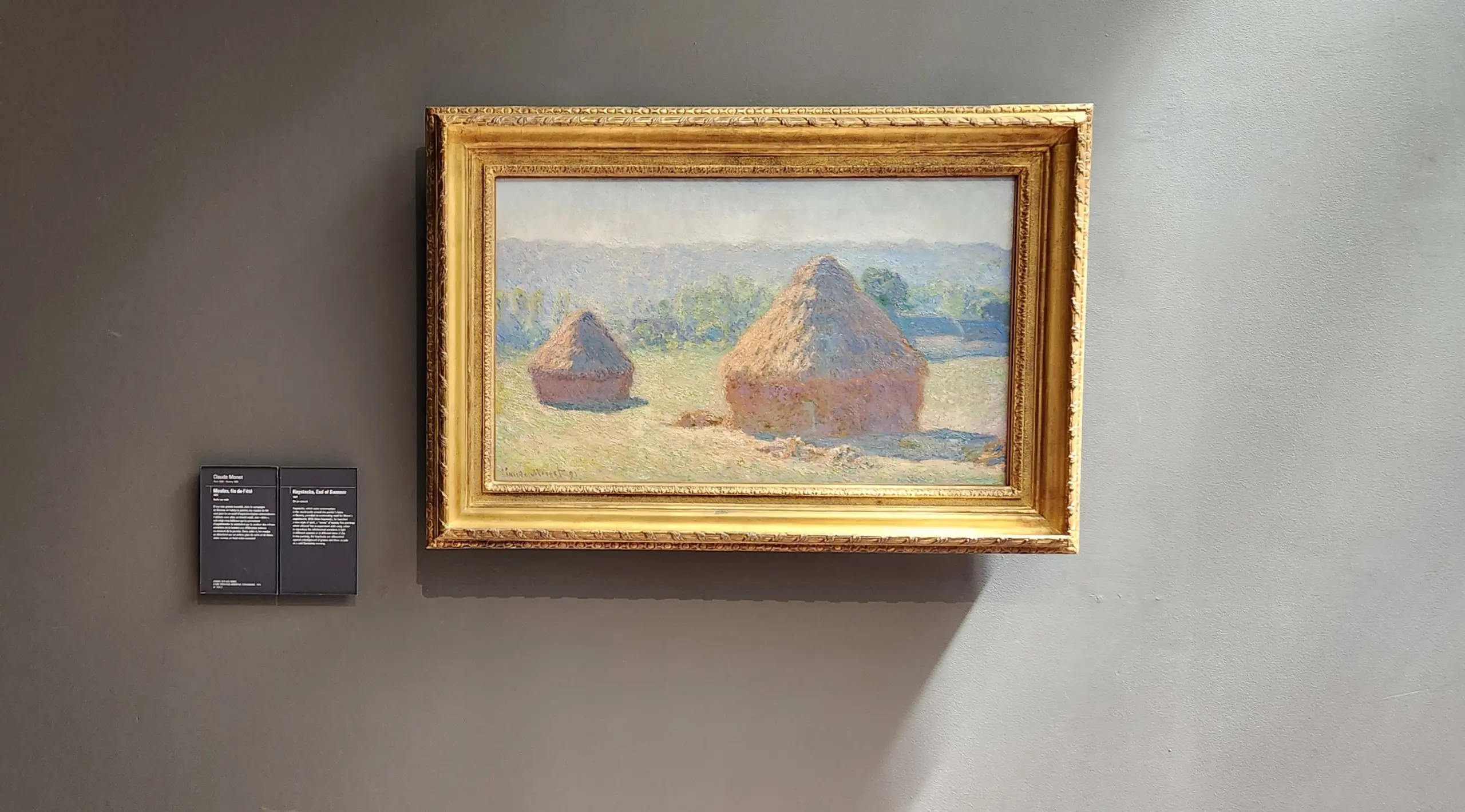 Stacks, End of Summer by Claude Monet, Musée d’Orsay, Paris, France