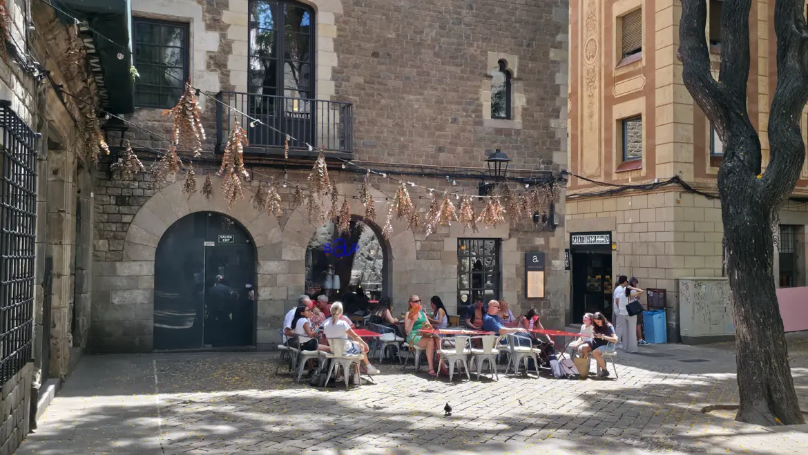 Plaça de Sant Felip Neri, Barcelona, Spain