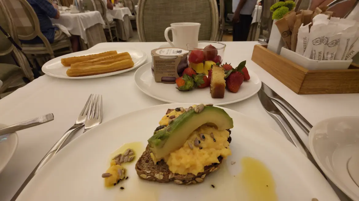 Breakfast Buffet, Majestic Hotel & Spa, Barcelona, Spain