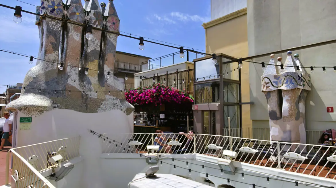 Bar, Casa Batlló Rooftop, Barcelona, Spain
