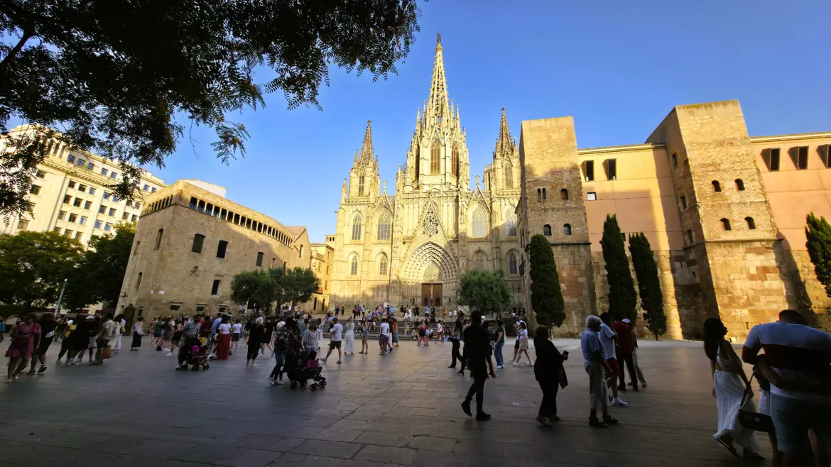 Plaça de la Seu, Barcelona, Spain