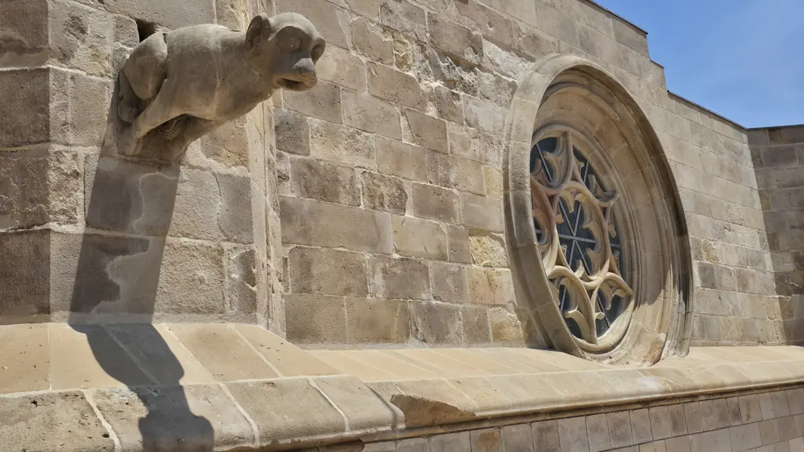 Gargoyle, Barcelona Cathedral, Barcelona, Spain