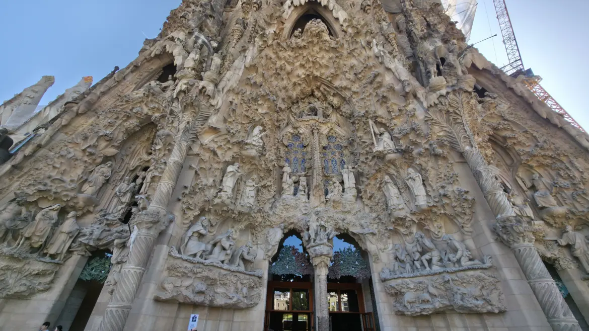 The Nativity Façade, Sagrada Família, Barcelona, Spain