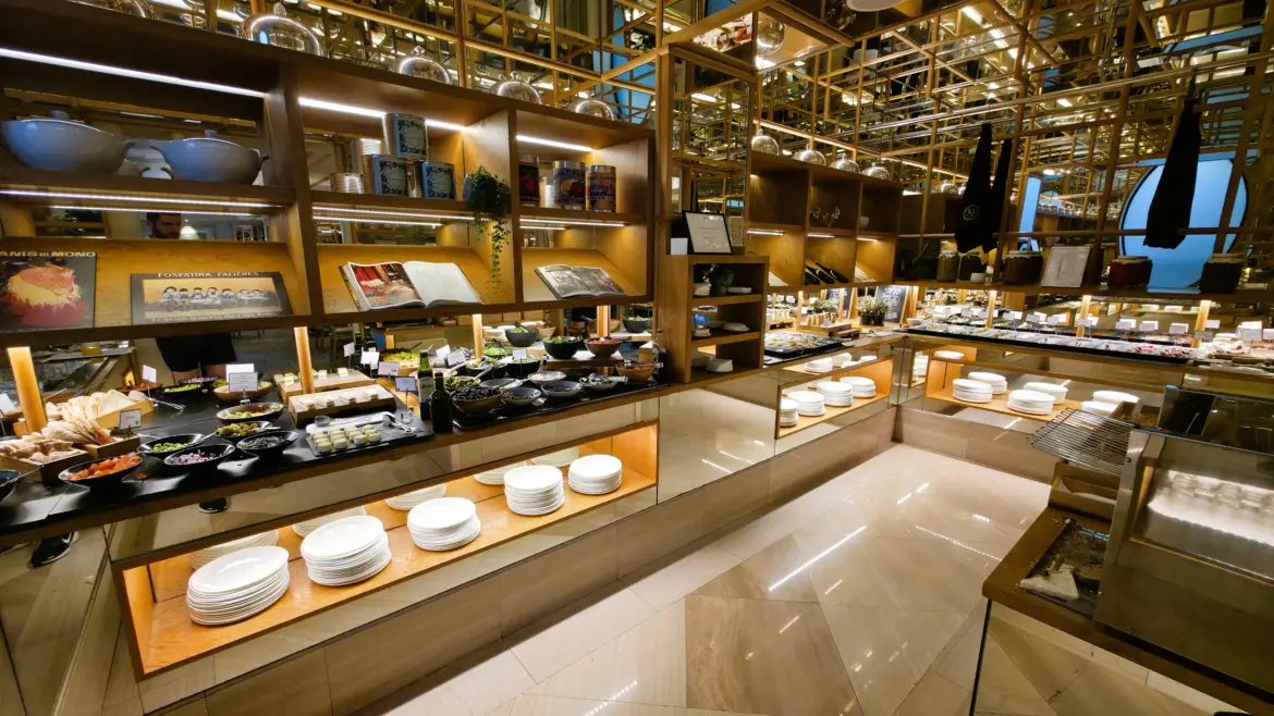 Breakfast Buffet, Majestic Hotel & Spa, Barcelona, Spain