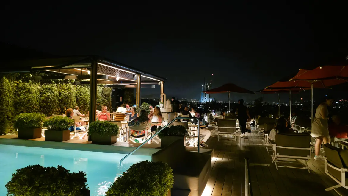 Rooftop Terrace, Majestic Hotel & Spa, Barcelona, Spain