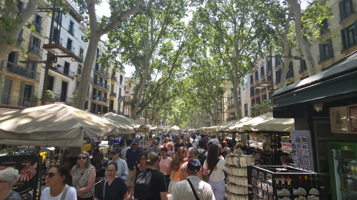 La Rambla, Barcelona, Spain
