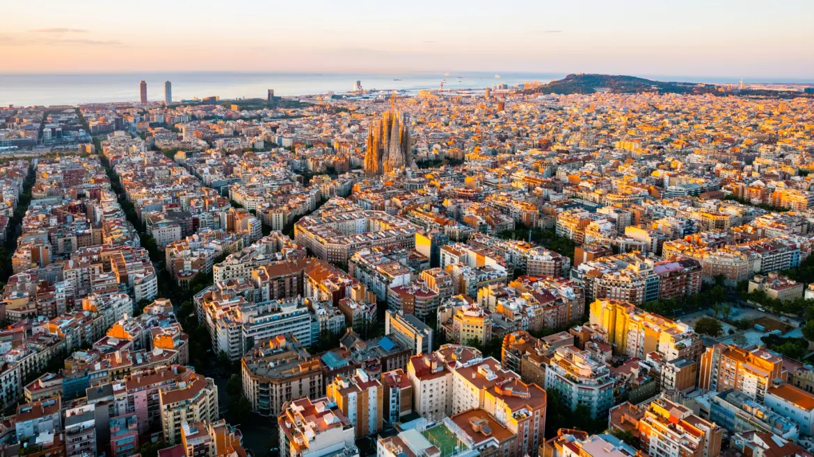 Eixample district, Barcelona, Spain