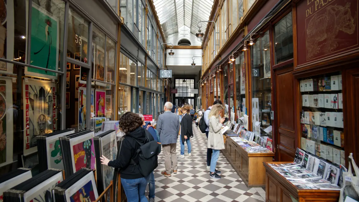 Passage des Panoramas, Paris, France