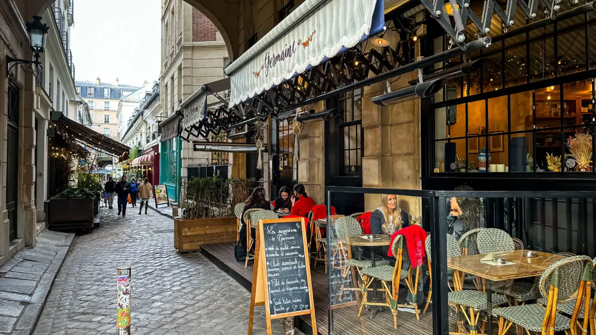 Parisian café, Paris, France