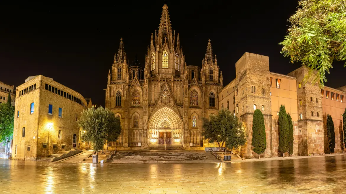 Barcelona Cathedral, Barcelona, Spain