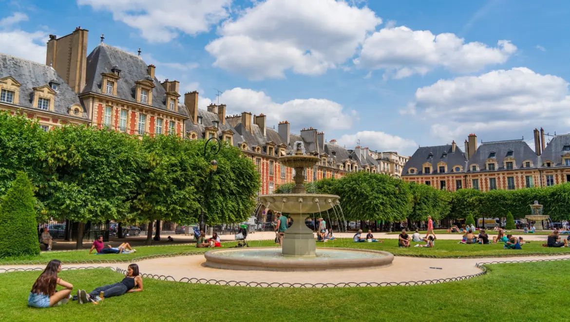 Place des Vosges, Paris, France