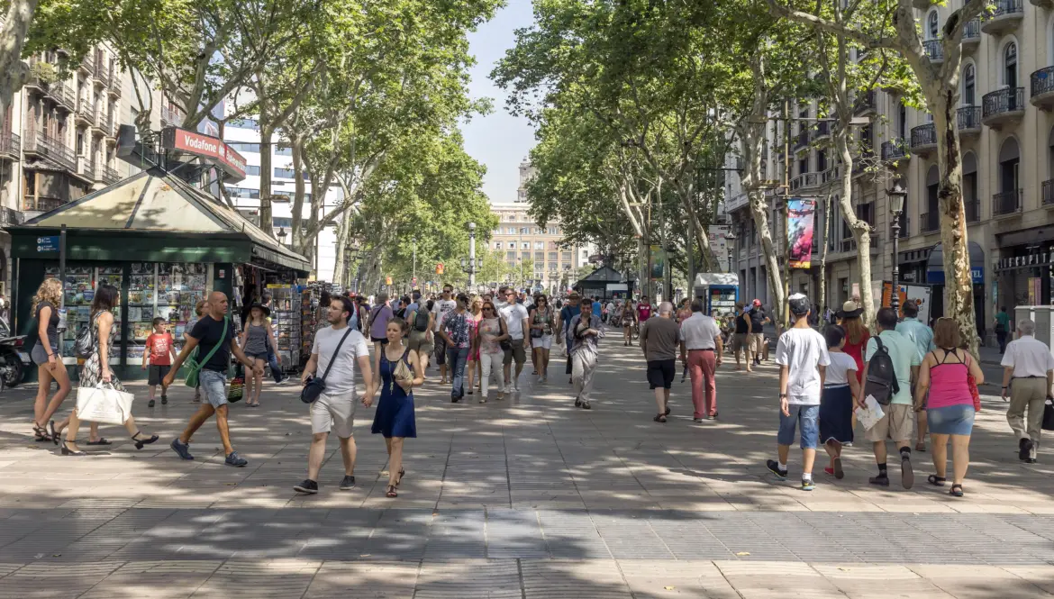La Rambla, Barcelona, Spain