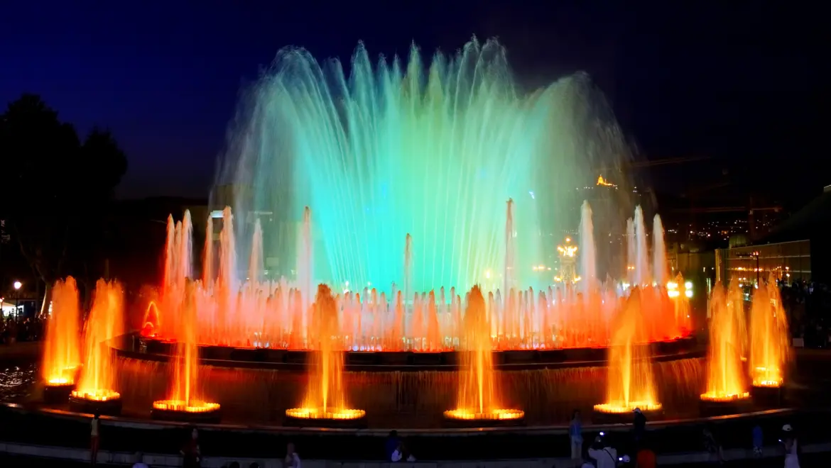 Magic Fountain of Montjuïc, Barcelona, Spain