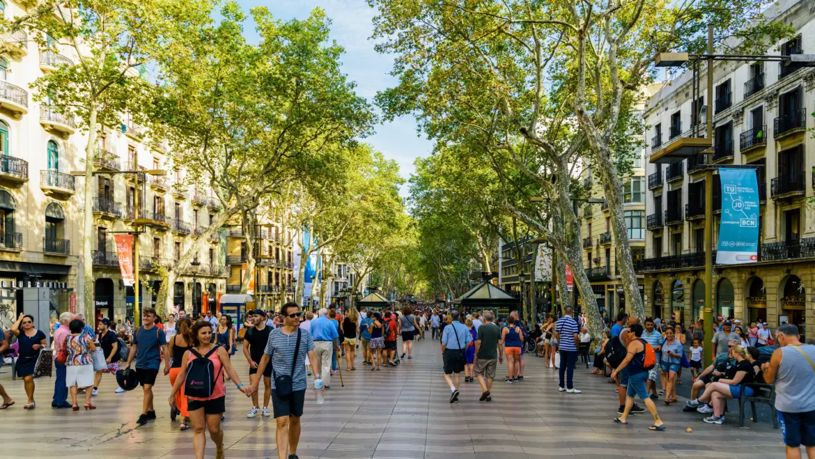 La Rambla, Barcelona, Spain
