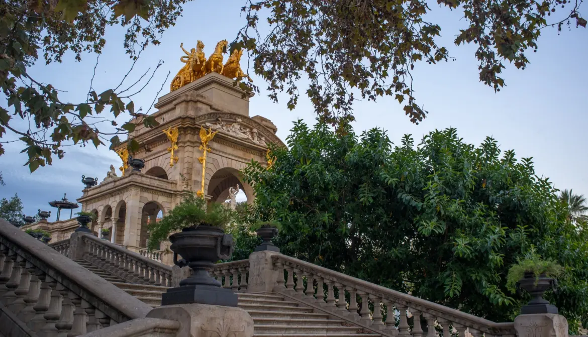 Cascada Monumental, Parc de la Ciutadella (Citadel Park), Barcelona, Spain