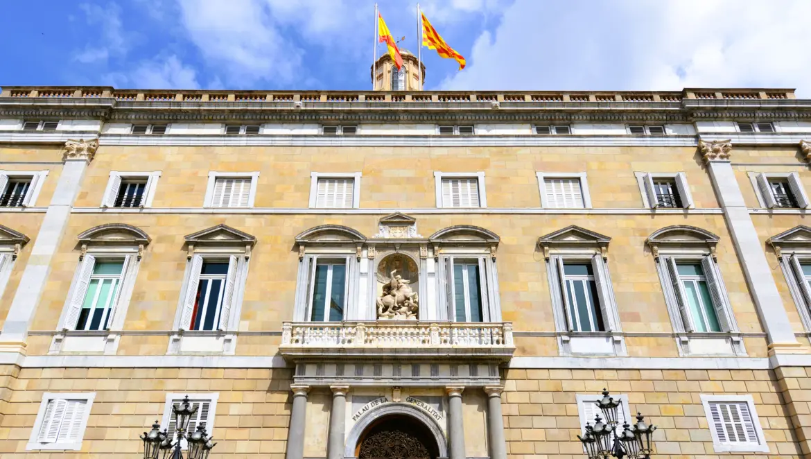 Palau de la Generalitat, Plaça de Sant Jaume, Barcelona, Spain
