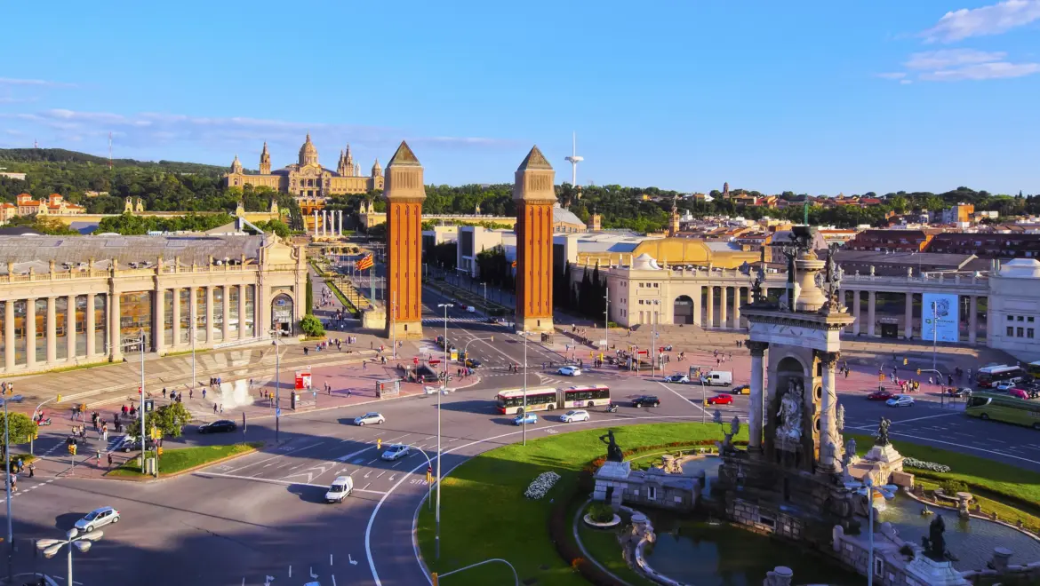 Plaça d’Espanya, Barcelona, Spain