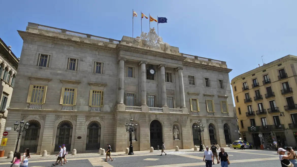 Ajuntament de Barcelona (City Hall), Plaça de Sant Jaume, Barcelona, Spain