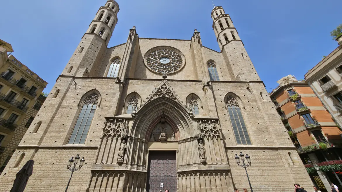Santa Maria del Mar, Barcelona, Spain