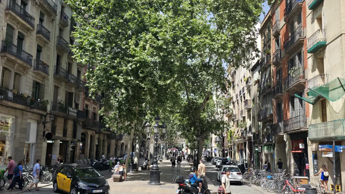 Passeig del Born, Barcelona, Spain