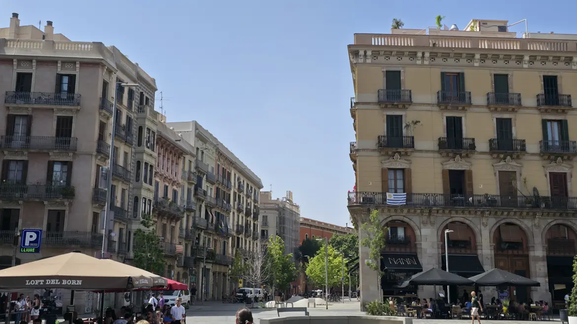 El Born district, Barcelona, Spain