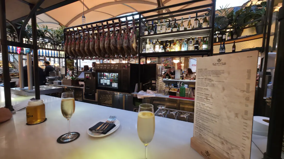 Wine & Cured Meats Bar, El Nacional, Barcelona, Spain