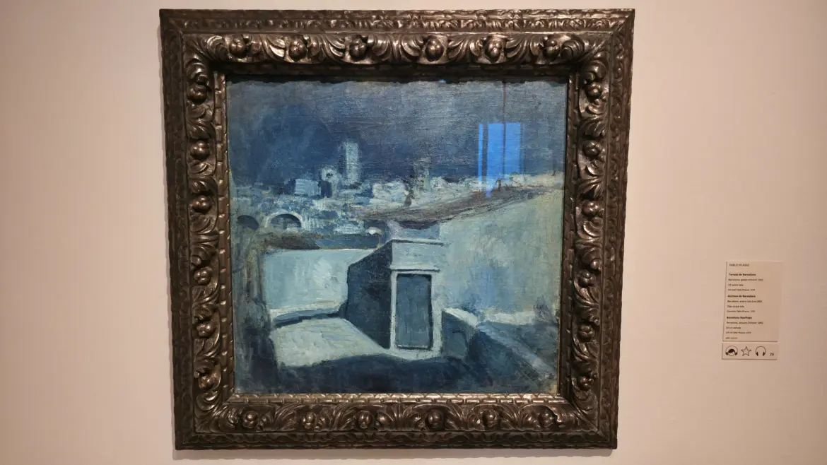 Barcelona Rooftops by Pablo Picasso, Museu Picasso (Picasso Museum), Barcelona, Spain