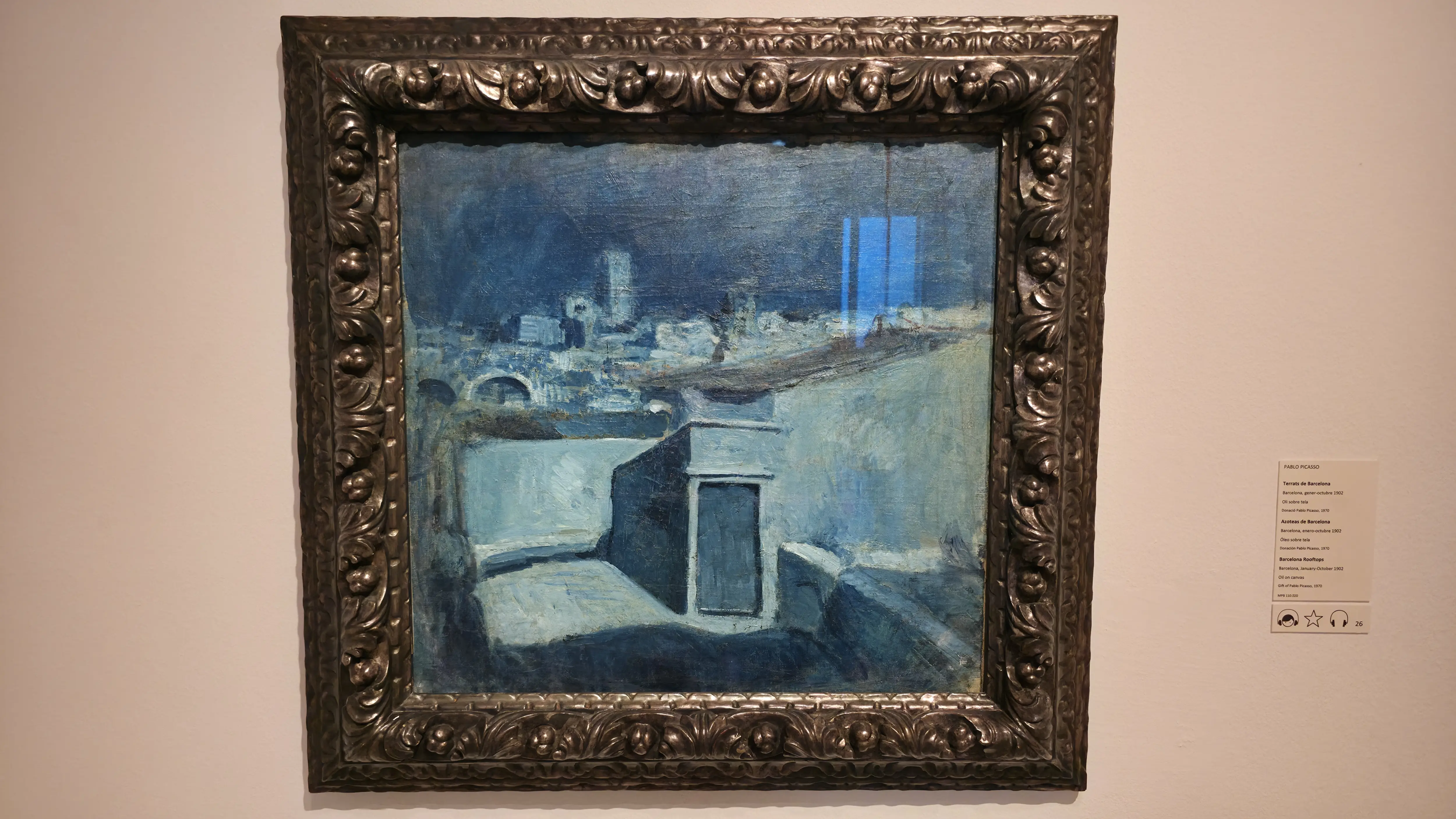 Barcelona Rooftops by Pablo Picasso, Museu Picasso (Picasso Museum), Barcelona, Spain