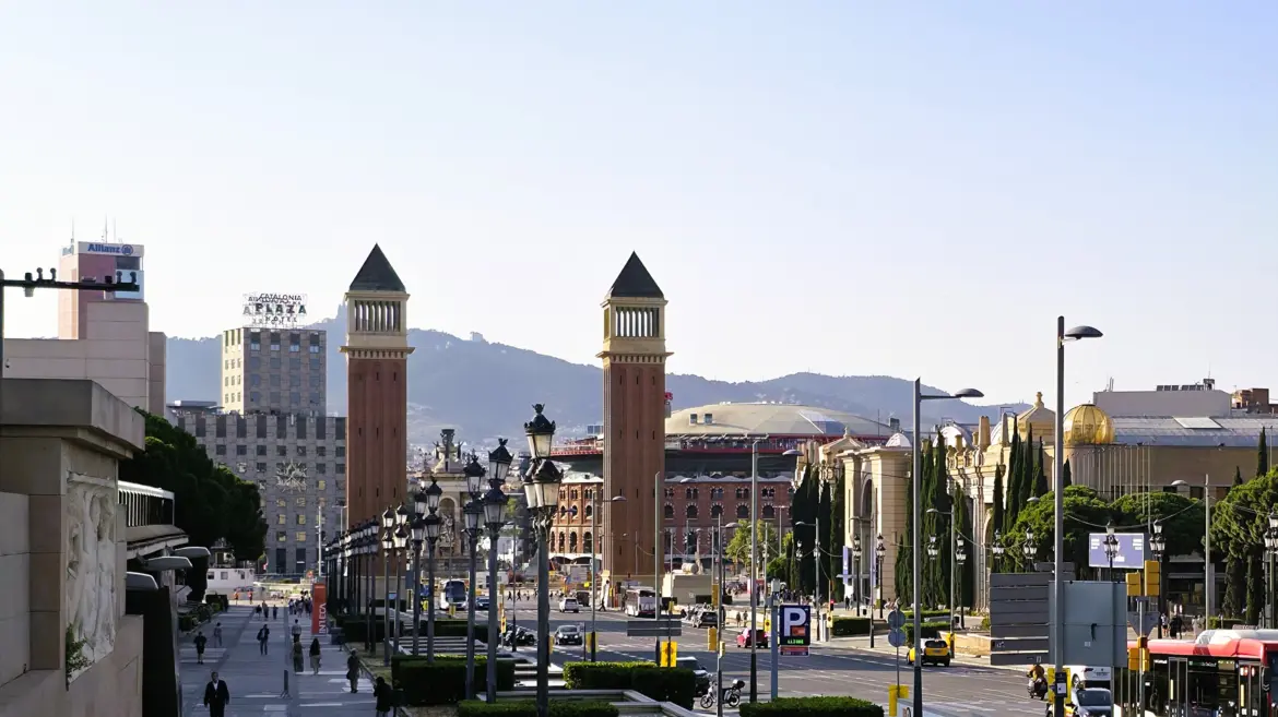 The Venetian Towers, Plaça d’Espanya, Barcelona, Spain