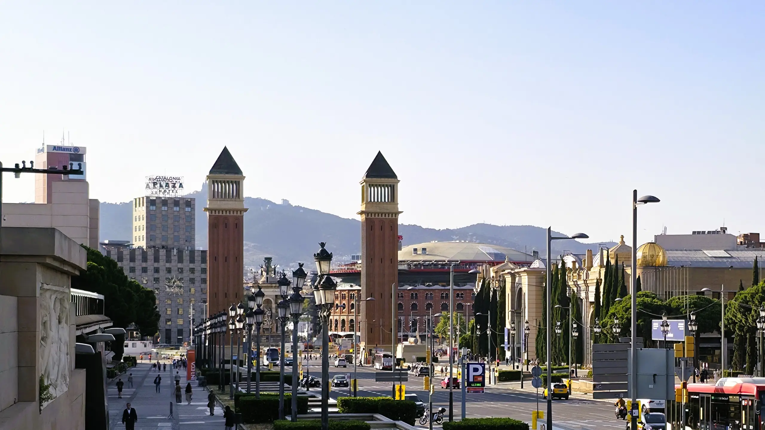 The Venetian Towers, Plaça d’Espanya, Barcelona, Spain