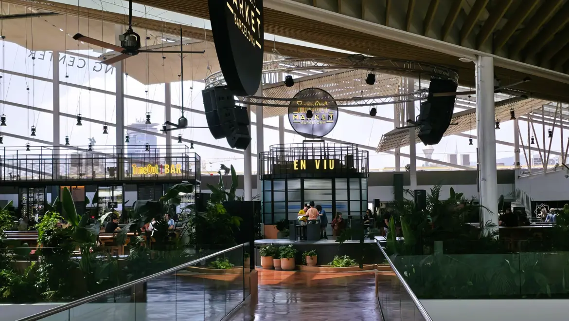 Time Out Market Barcelona, Port Vell, Barcelona, Spain