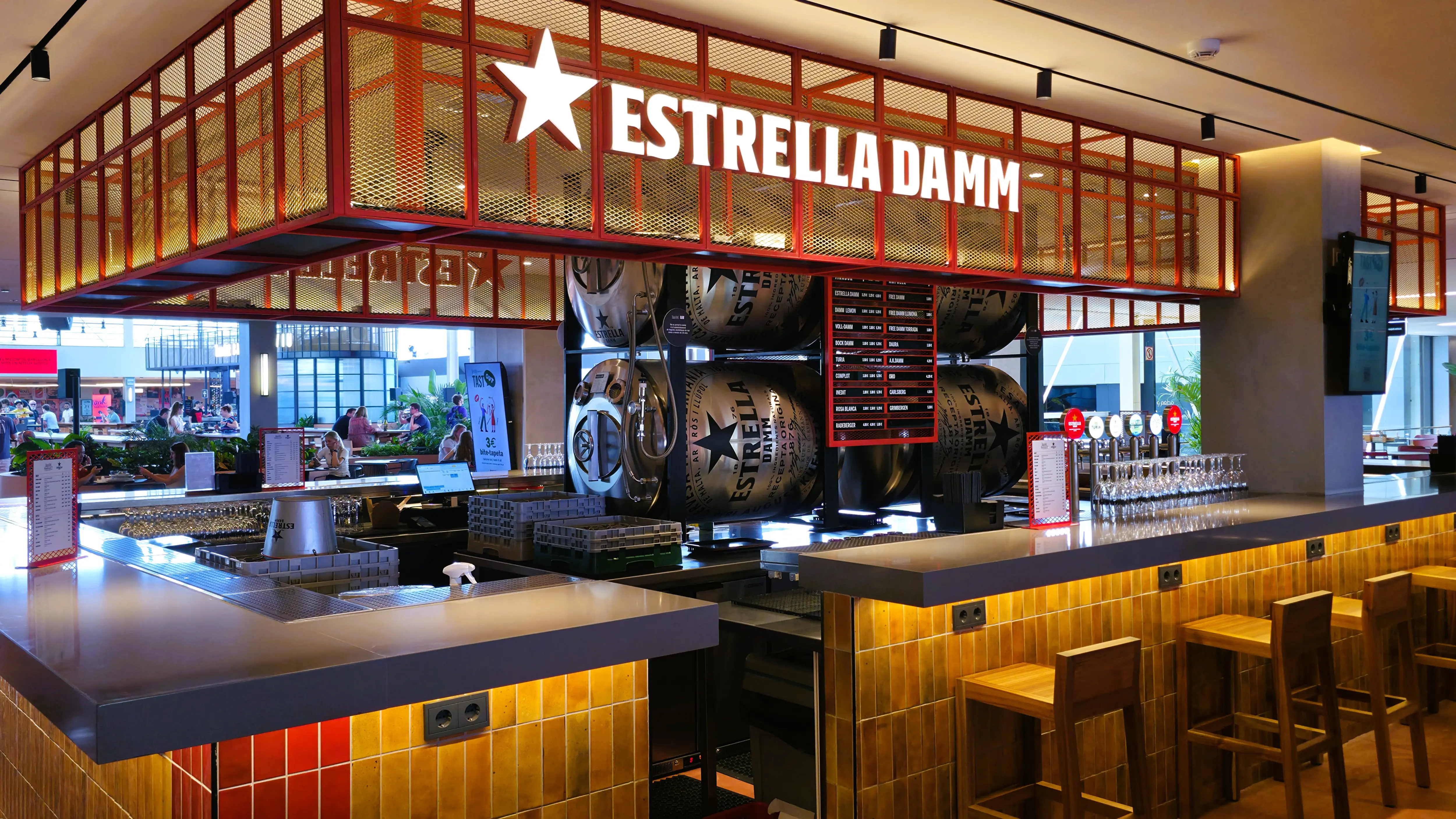 Time Out Market, Port Vell, Barcelona, Spain