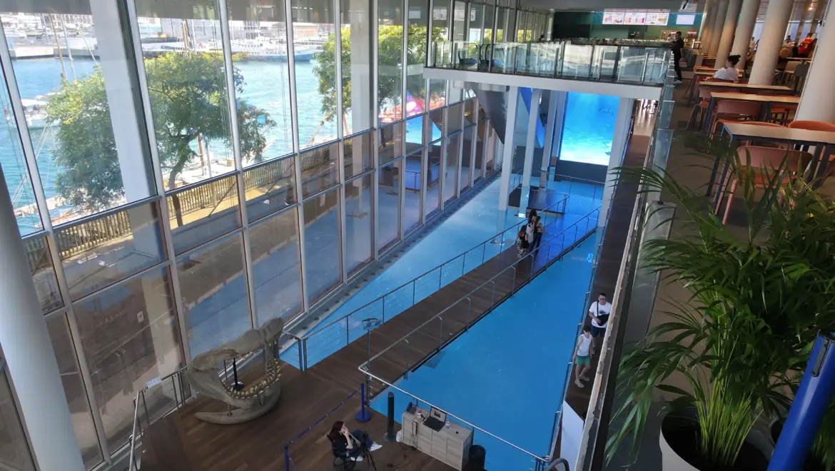 The Aquarium of Barcelona (L’Aquàrium de Barcelona), Port Vell, Barcelona, Spain