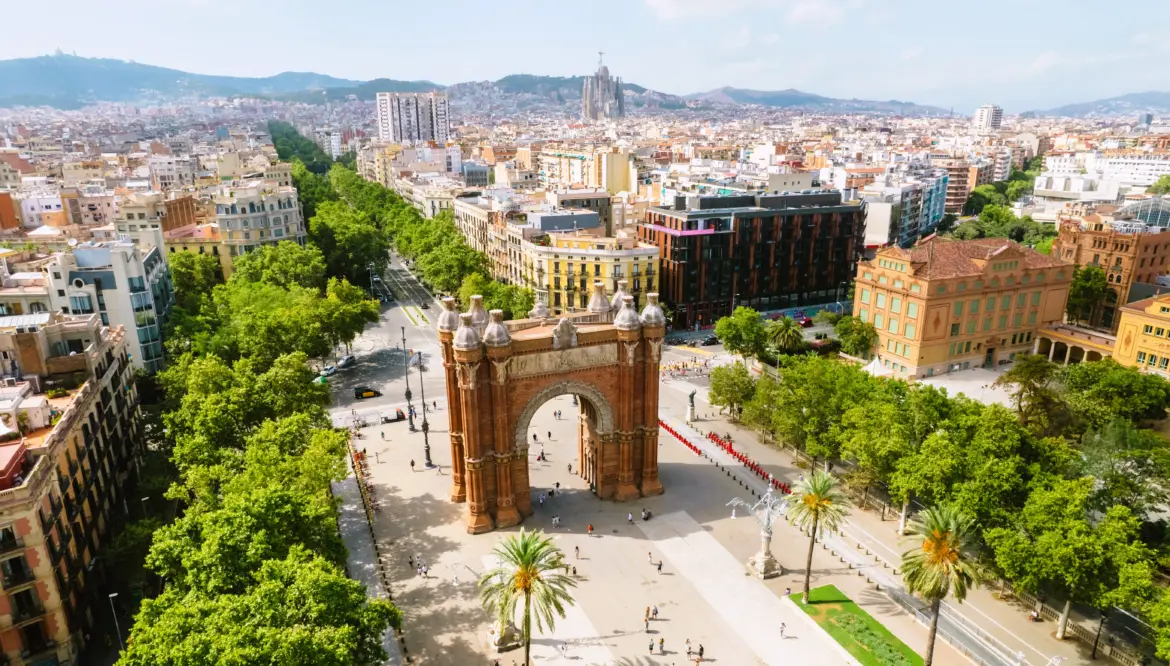 Arc de Triomf, Barcelona, Spain