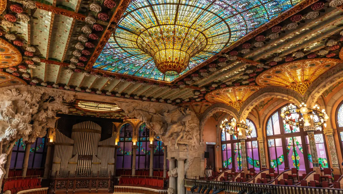 Palau de la Música Catalana, Barcelona, Spain