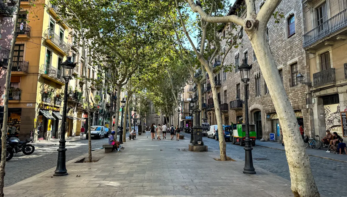 Passeig del Born, Barcelona, Spain